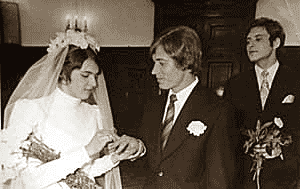Александр Лерман (справа) — свидетель на свадьбе Владимира Полонского